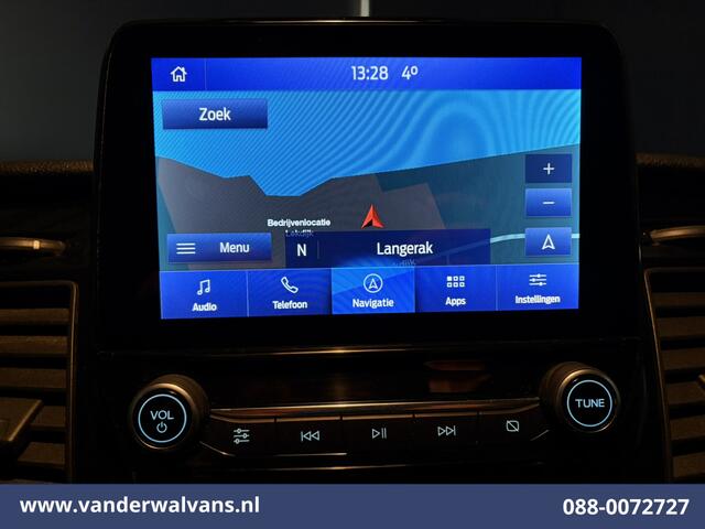 Ford TRANSIT CUSTOM 2.0 TDCI 131pk L2H1 Trail Edition Euro6 Airco | Imperiaal | Camera | Navigatie | 2800kg Trekhaak | LED Apple Carplay, Cruisecontrol, Stoelverwarming, Verwarmde voorruit, Leder, LM velgen, Parkeersensoren, Bijrijdersbank