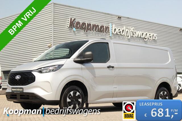 Ford TRANSIT CUSTOM E-Transit 320 L2H1 Trend | 71 kWh | 160kW/218pk | Stoelverwarming | Camera | Carplay/Android | Cruise | Lease 681,- p/m