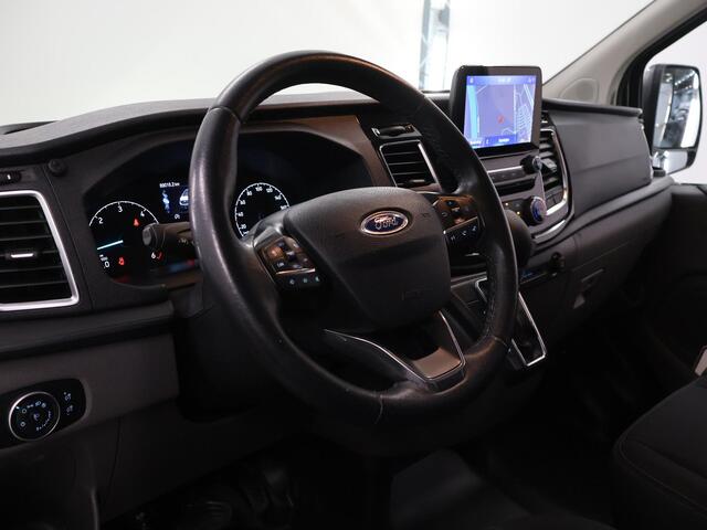 Ford TRANSIT CUSTOM 300 | 2.0 TDCI | Aut. | L2 H1 | Limited | Adaptive Cruise | Stoelverwarming | LM Velgen | 3-zits | Trekhaak | Navigatie | Parkeercamera | Apple Carplay