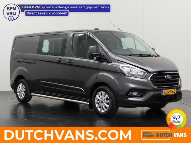 Ford TRANSIT CUSTOM 2.0TDCI 130PK Lang Limited | 2800Kg Trekhaak | Navigatie | Camera | Airco | Cruise | 3-Zits