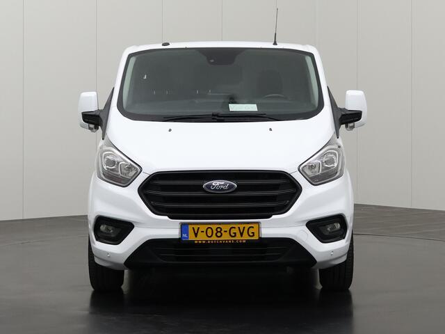 Ford TRANSIT CUSTOM 2.0TDCI 130PK Automaat Navigatie | Camera | Airco | Cruise | 3-Zits | Betimmering