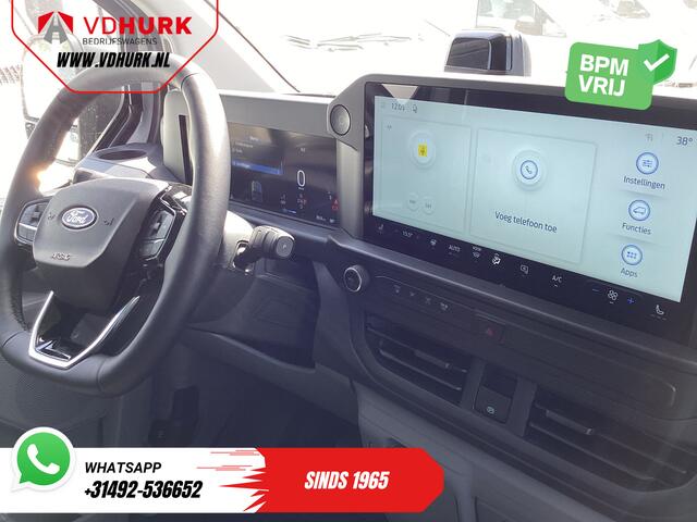 Ford TRANSIT CUSTOM E-Transit L2 Trend 330 WLTP LED/ Snellader/ Standkachel/ Stoelverw./ Carplay/ Camera/ Climate
