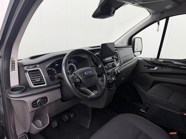 Ford TRANSIT CUSTOM 2.0TDCI 170PK Dubbele Cabine Limited | 2xSchuifdeur | 2800Kg Trekhaak | Navigatie | Multimedia | Airco | Cruise