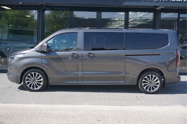 Ford TRANSIT CUSTOM Tourneo 340L 2.5 PHEV 233PK Titanium X PRIJS INCL. BPM Luxe 8 Zits, Leder, 19" LM, B&O, Elek. Schuifeur, Pano, Trekhaak!! NR. TR7