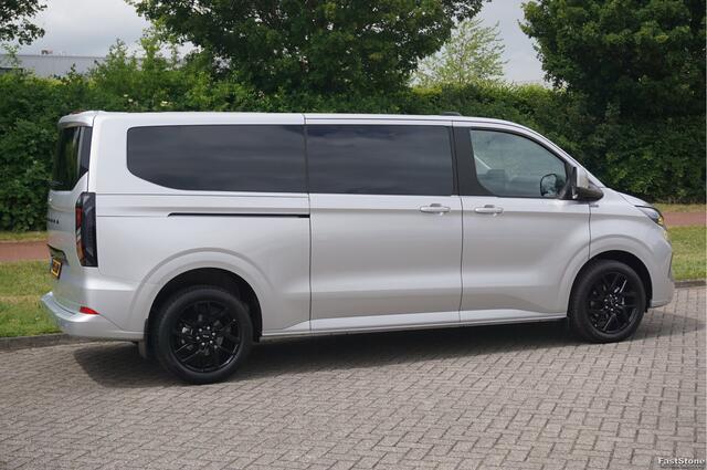 Ford TRANSIT CUSTOM Tourneo 340L 2.5 PHEV 233PK Dubbel Cabine PRIJS INCL. BPM Leder, 19" LM, B&O, Pano, Elec. Schuifdeur, Trekhaak!! NR. TR9