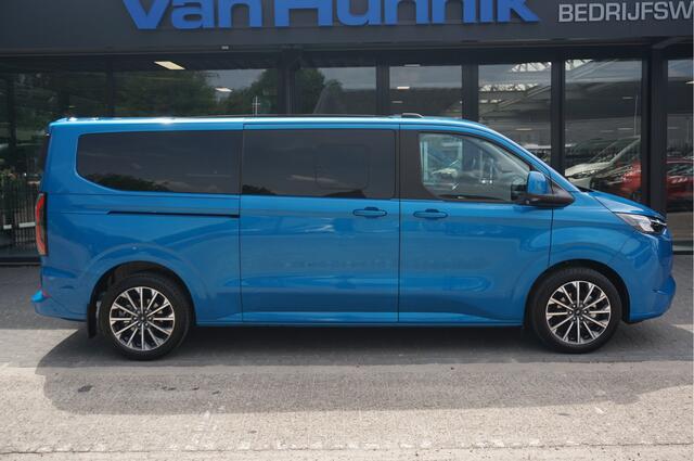 Ford TRANSIT CUSTOM Tourneo 340L 2.5 PHEV 233PK Titanium X PRIJS INCL. BPM Luxe 8 Zits, Leder, 19" LM, B&O, Elek. Schuifeur, Pano, Trekhaak!! NR. TR9