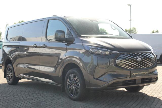 Ford TRANSIT CUSTOM E-Transit 340 L2H1 Limited | 71 kWh | 160kW/218pk | Driver Assist | Adap. Cruise | Camera | Carplay/Android | Lease 771,- p/m