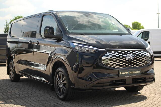 Ford TRANSIT CUSTOM E-Transit 340 L2H1 Limited | 71 kWh | 160kW/218pk | L+R Schuifdeur | Stoel + Stuurverwarming | Camera | Carplay/Android | Cruise | Lease 753,- p/m
