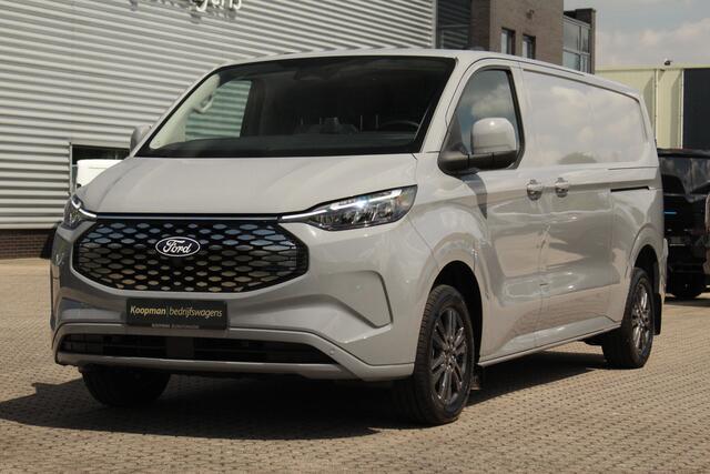 Ford TRANSIT CUSTOM E-Transit 340 L2H1 Limited | 71 kWh | 160kW/218pk | L+R Schuifdeur | Stoel + Stuurverwarming | Camera | Carplay/Android | Cruise | Lease 753,- p/m