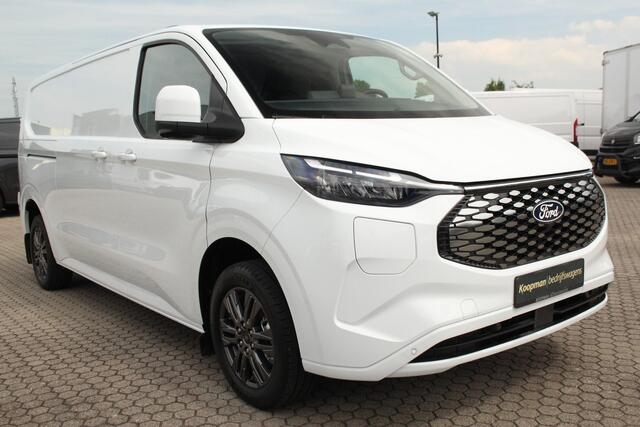 Ford TRANSIT CUSTOM E-Transit 340 L2H1 Limited | 71 kWh | 160kW/218pk | Driver Assist | Adap. Cruise | Camera | Carplay/Android | Lease 771,- p/m
