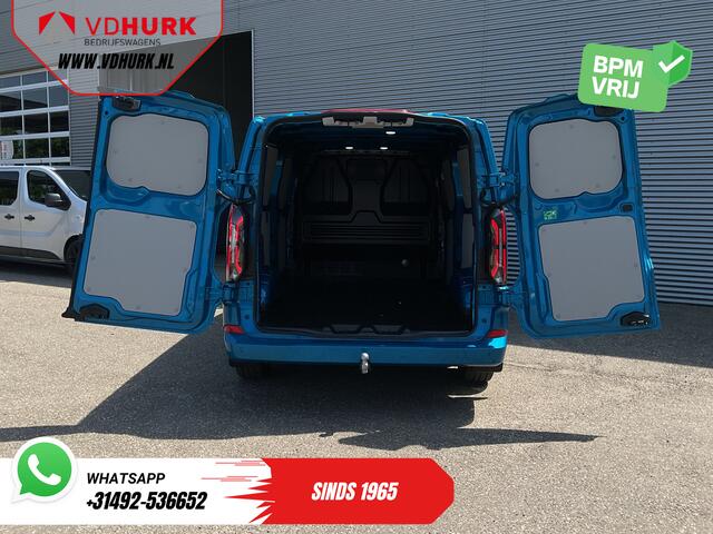 Ford TRANSIT CUSTOM E-Transit 218 pk 330 km WLTP L2 Limited B&O/ Adapt.Cruise/ Elek.Trekhaak/ Standkachel/ Stoelverw./ Stuurverw./ Carplay/ Navi/ 360.Camera/ Climate