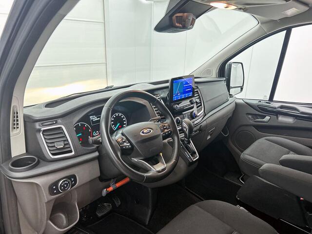 Ford TRANSIT CUSTOM 300 2.0 TDCI L2H1 Limited Dubbele Cabine Automaat Navigatie Airco 2 Schuifdeuren Trekhaak Parkeersensoren Carplay DAB