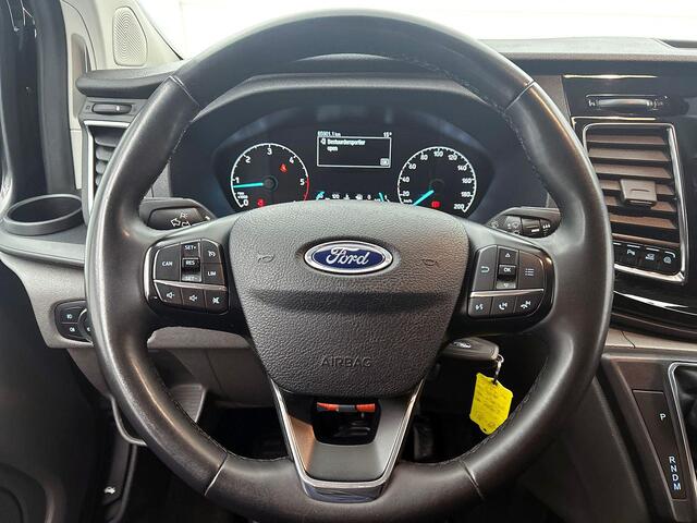 Ford TRANSIT CUSTOM 300 2.0 TDCI L2H1 Limited Dubbele Cabine Automaat Navigatie Airco 2 Schuifdeuren Trekhaak Parkeersensoren Carplay DAB