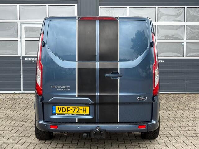 Ford TRANSIT CUSTOM Sport 2.0 TDCI 185PK Lang Dubbelcabine/ 2x schuifdeur / LED / Stoelverwarming / Navi / Carplay / Cruise / Airco / Camera / PDC /