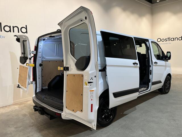 Ford TRANSIT CUSTOM 2.0 TDCI L2H1 170 PK DC Dubbel Cabine / Euro 6 / Airco / Cruise Control / CarPlay / Camera / Navigatie / Trekhaak / LMV