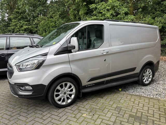 Ford TRANSIT CUSTOM 300 2.0 TDCI L1H1 Trail Navi. Leer. Sportvelgen. cruise contr . Trekhaak . 130 PK