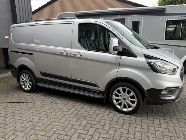Ford TRANSIT CUSTOM 300 2.0 TDCI L1H1 Trail Navi. Leer. Sportvelgen. cruise contr . Trekhaak . 130 PK