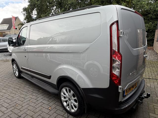 Ford TRANSIT CUSTOM 300 2.0 TDCI L1H1 Trail Navi. Leer. Sportvelgen. cruise contr . Trekhaak . 130 PK