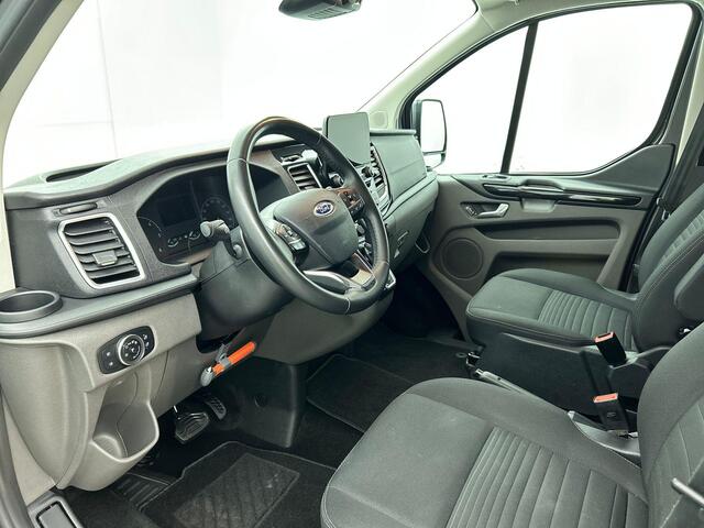 Ford TRANSIT CUSTOM 300 2.0 TDCI L2H1 Limited Dubbele Cabine Navigatie Airco 2 Schuifdeuren Trekhaak Parkeersensoren Apple Carplay Android auto DAB