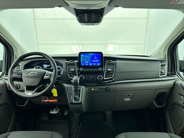 Ford TRANSIT CUSTOM 300 2.0 TDCI L2H1 Limited Dubbele Cabine Navigatie Airco 2 Schuifdeuren Trekhaak Parkeersensoren Apple Carplay Android auto DAB
