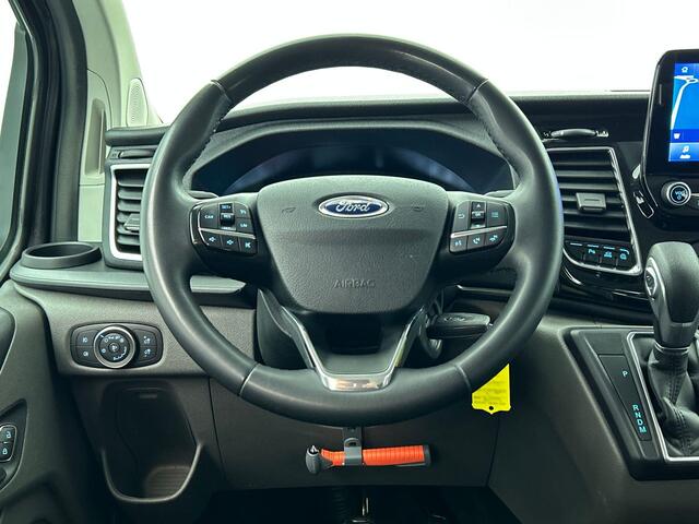 Ford TRANSIT CUSTOM 300 2.0 TDCI L2H1 Limited Dubbele Cabine Navigatie Airco 2 Schuifdeuren Trekhaak Parkeersensoren Apple Carplay Android auto DAB