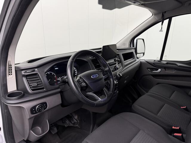 Ford TRANSIT CUSTOM 2.0TDCI Achterdeuren | Kastinrichting | Navigatie | Multimedia | 3-Zits | Trekhaak | Airco | Cruise
