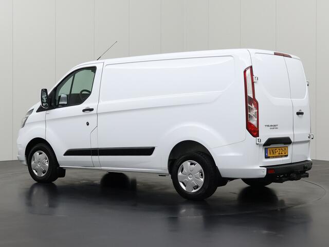 Ford TRANSIT CUSTOM 2.0TDCI Achterdeuren | Kastinrichting | Navigatie | Multimedia | 3-Zits | Trekhaak | Airco | Cruise