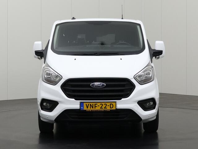 Ford TRANSIT CUSTOM 2.0TDCI Achterdeuren | Kastinrichting | Navigatie | Multimedia | 3-Zits | Trekhaak | Airco | Cruise