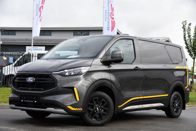 Ford TRANSIT CUSTOM 320 2.0 TDCI L1H1 Trail AWD 4x4 Camera, Cruise, Carplay, B&O, 170pk, LED, Stuurverwarming, Leder, Stoelverwarming, Automaat, Sensoren, Uniek!