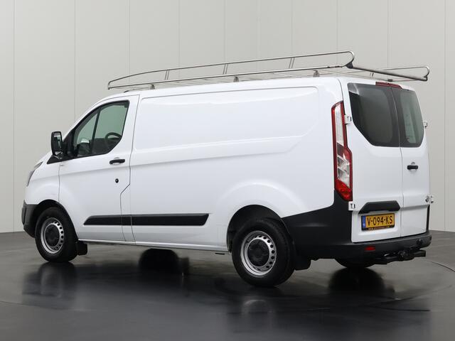 Ford TRANSIT CUSTOM 2.0TDCI L1H1 Imperiaal | Trekhaak | Airco | Cruise | 3-Zits | Betimmering