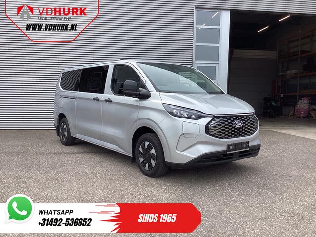 Ford TRANSIT CUSTOM E-Transit 320 km WLTP L2 Combi/ Kombi/ 9 pers./ LED/ Standkachel/ Stoelverw/ Stuurverw./ Carplay/ Camera/ Climate/ PDC/ Cruise