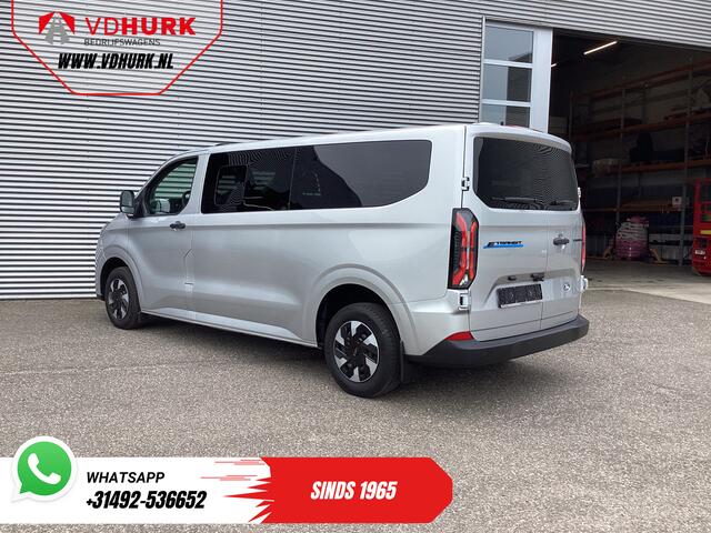Ford TRANSIT CUSTOM E-Transit 320 km WLTP L2 Combi/ Kombi/ 9 pers./ LED/ Standkachel/ Stoelverw/ Stuurverw./ Carplay/ Camera/ Climate/ PDC/ Cruise