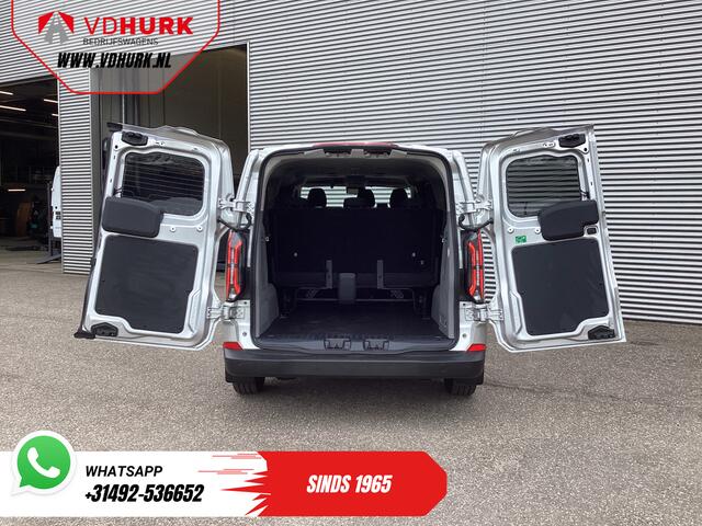 Ford TRANSIT CUSTOM E-Transit 320 km WLTP L2 Combi/ Kombi/ 9 pers./ LED/ Standkachel/ Stoelverw/ Stuurverw./ Carplay/ Camera/ Climate/ PDC/ Cruise