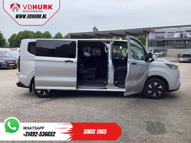 Ford TRANSIT CUSTOM E-Transit 320 km WLTP L2 Combi/ Kombi/ 9 pers./ LED/ Standkachel/ Stoelverw/ Stuurverw./ Carplay/ Camera/ Climate/ PDC/ Cruise