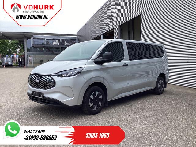 Ford TRANSIT CUSTOM E-Transit 320 km WLTP L2 Combi/ Kombi/ 9 pers./ LED/ Standkachel/ Stoelverw/ Stuurverw./ Carplay/ Camera/ Climate/ PDC/ Cruise