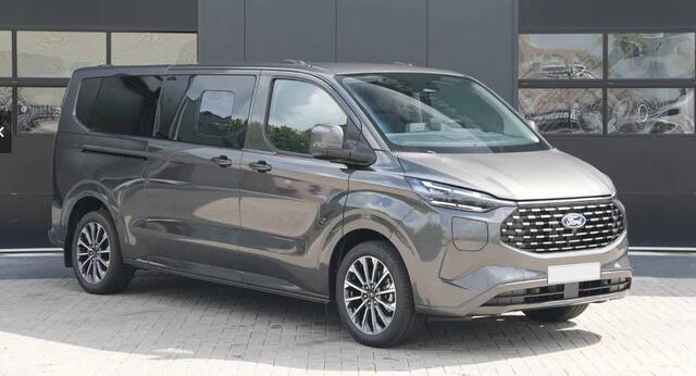 Ford TRANSIT CUSTOM 340L 2.5 PHEV 233PK L2H1 Titanium X 8 Persoons PHEV Automaat Hybride | Airco | Adap. Cruise | Navi | Pano | Elek.Schuifdeur L+R