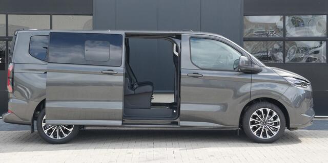 Ford TRANSIT CUSTOM 340L 2.5 PHEV 233PK L2H1 Titanium X 8 Persoons PHEV Automaat Hybride | Airco | Adap. Cruise | Navi | Pano | Elek.Schuifdeur L+R