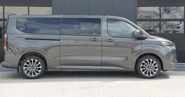 Ford TRANSIT CUSTOM 340L 2.5 PHEV 233PK L2H1 Titanium X 8 Persoons PHEV Automaat Hybride | Airco | Adap. Cruise | Navi | Pano | Elek.Schuifdeur L+R