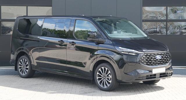 Ford TRANSIT CUSTOM 340L 2.5 PHEV 233PK L2H1 Titanium X 8 Persoons PHEV Automaat Hybride | Airco | Adap. Cruise | Navi | Pano | Elek.Schuifdeur L+R