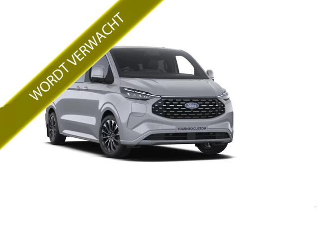 Ford TRANSIT CUSTOM 340L 2.5 PHEV 233PK L2H1 Titanium X 8 Persoons PHEV Automaat Hybride | Airco | Adap. Cruise | Navi | Pano | Elek.Schuifdeur L+R