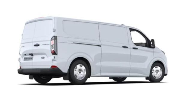 Ford TRANSIT CUSTOM 320 2.5 PHEV L2H1 Trend 233pk | Bekleding zijwand en achterdeuren (volledig),Laadvloer bescherming | 8-weg verstelbare en verwarmbare bestuurdersstoel met armsteun (i.c.m. bijrijdersbank) | Trekhaakvoorbereiding | AGM accu | PHEV 1-fase oplaadkabel (mode