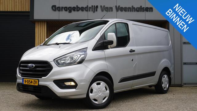 Ford TRANSIT CUSTOM 320 2.0 TDCI 170pk Automaat 3-Zits L1H1 Limited Euro6 Airco Cruise Control Trekhaak LED