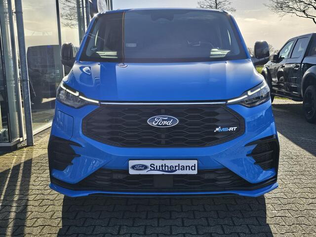 Ford TRANSIT CUSTOM 320 2.5 PHEV L1H1 MS-RT DC Trekhaak! | Dubbele Cabine | Dubbele zijschuifdeur | Keyless entry | Lederen sportstoelen | Elektrische zijschuifdeur | Virtual cockpit | Fabrieksgarantie tm. 16-04-2029