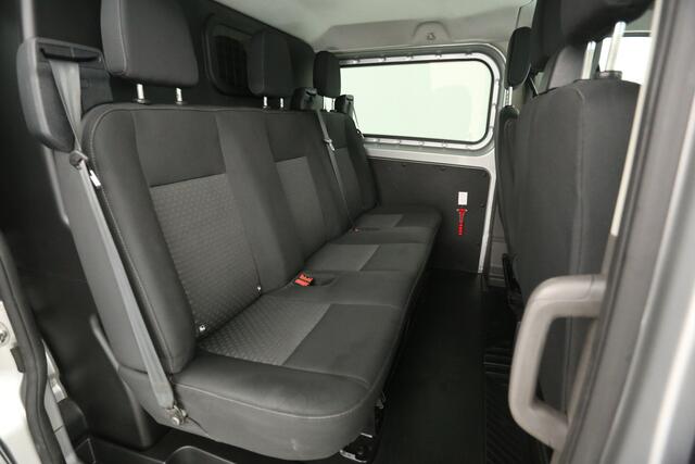 Ford TRANSIT CUSTOM 2.0 TDCI | MARGE | DC | 6 Zits | Airco | Cruise | Carplay | Navi | Trekhaak | Parkeersens.