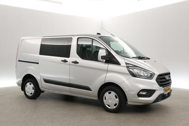Ford TRANSIT CUSTOM 2.0 TDCI | MARGE | DC | 6 Zits | Airco | Cruise | Carplay | Navi | Trekhaak | Parkeersens.