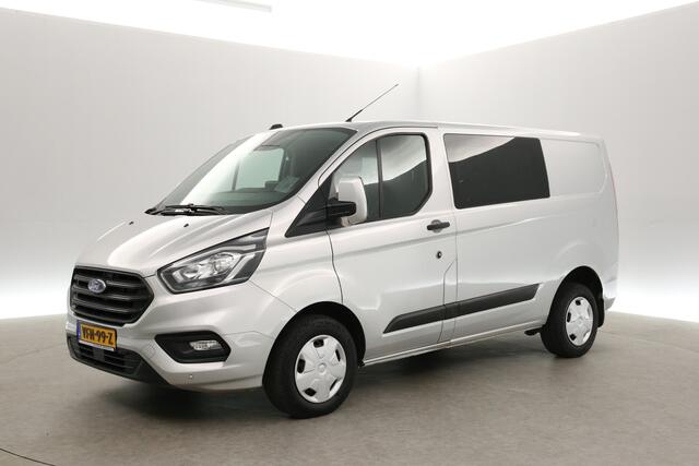 Ford TRANSIT CUSTOM 2.0 TDCI | MARGE | DC | 6 Zits | Airco | Cruise | Carplay | Navi | Trekhaak | Parkeersens.
