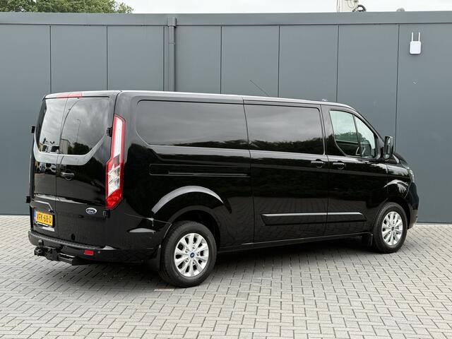 Ford TRANSIT CUSTOM 2.0 TDCI 130 PK AUTOMAAT LIMITED / L2H1 / 1e EIG. / TREKHAAK / CAMERA / 3-ZITS / LANE ASSIST / LED