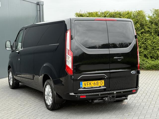 Ford TRANSIT CUSTOM 2.0 TDCI 130 PK AUTOMAAT LIMITED / L2H1 / 1e EIG. / TREKHAAK / CAMERA / 3-ZITS / LANE ASSIST / LED