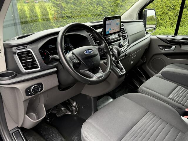 Ford TRANSIT CUSTOM 2.0 TDCI 130 PK AUTOMAAT LIMITED / L2H1 / 1e EIG. / TREKHAAK / CAMERA / 3-ZITS / LANE ASSIST / LED