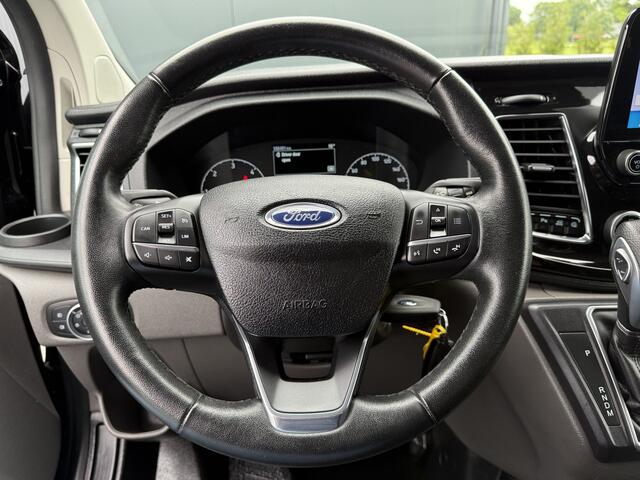 Ford TRANSIT CUSTOM 2.0 TDCI 130 PK AUTOMAAT LIMITED / L2H1 / 1e EIG. / TREKHAAK / CAMERA / 3-ZITS / LANE ASSIST / LED